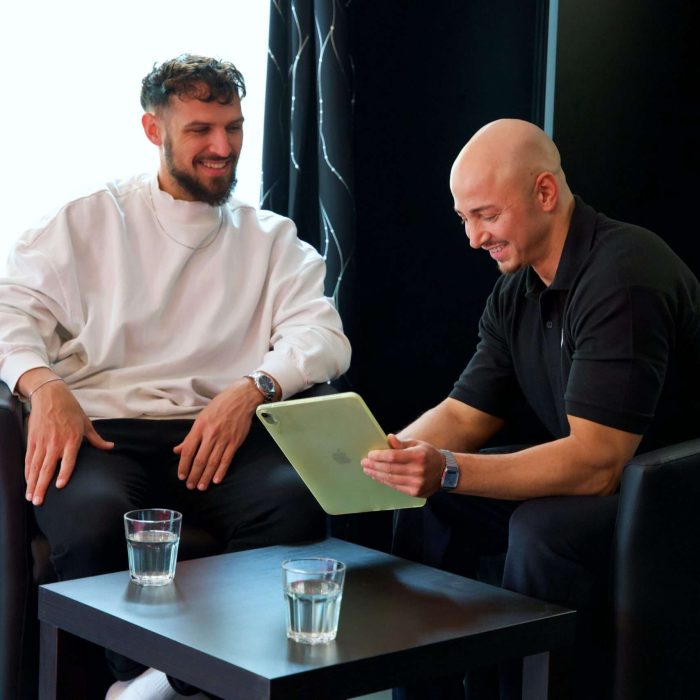 Studio Personal Training München - Nabil Kayali am beraten